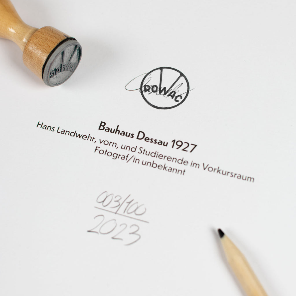 Rowac X Bauhaus Art Print
